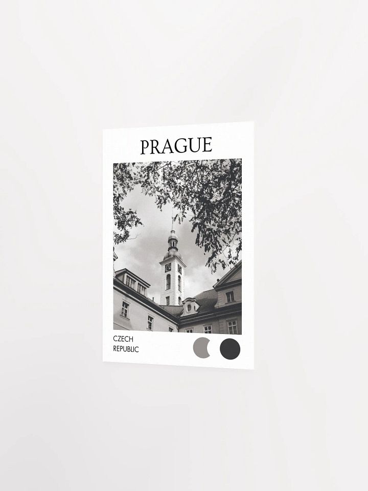 Spires of Prague II - Black & White product image (2)