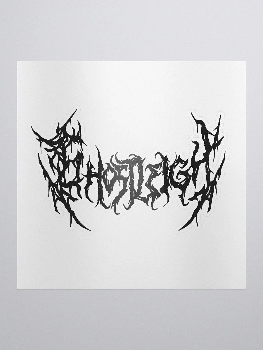 Gh0stleigh Metal Sticker product image (1)