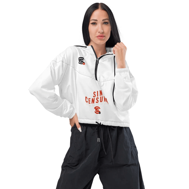 Sudadera sport blanca Sin Censura product image (1)