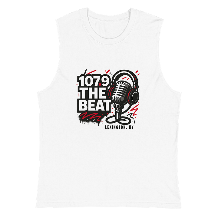 The Beat Mic Muscle Tank product image (2)