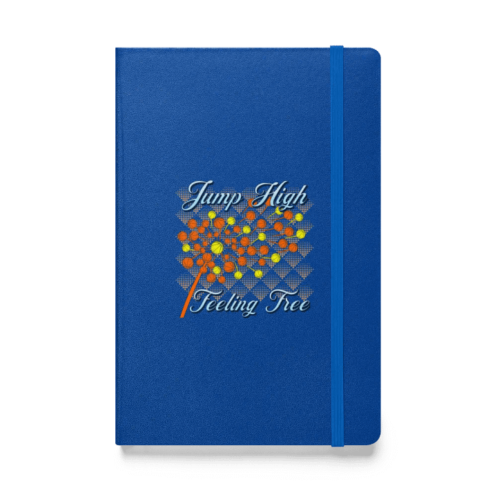 Dandelion Basketball Jump High Feeling Free Dreams Hardcover Journal product image (1)