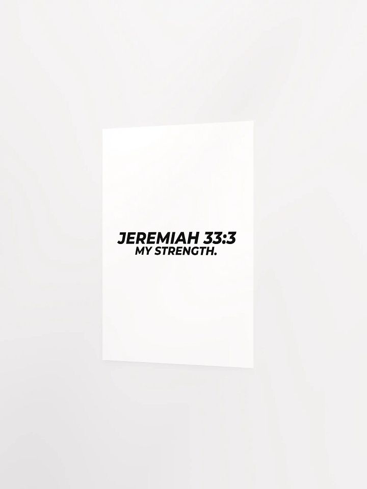 JEREMIAH 33:3 – MY STRENGTH. product image (10)