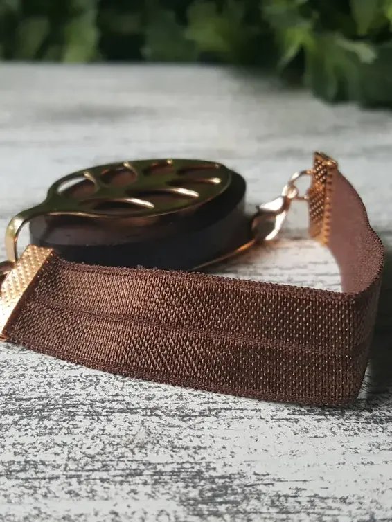 Coffee Elastic Bracelet | Handmade Accessory for Bellabeat Leaf Urban & Ivy product image (1)