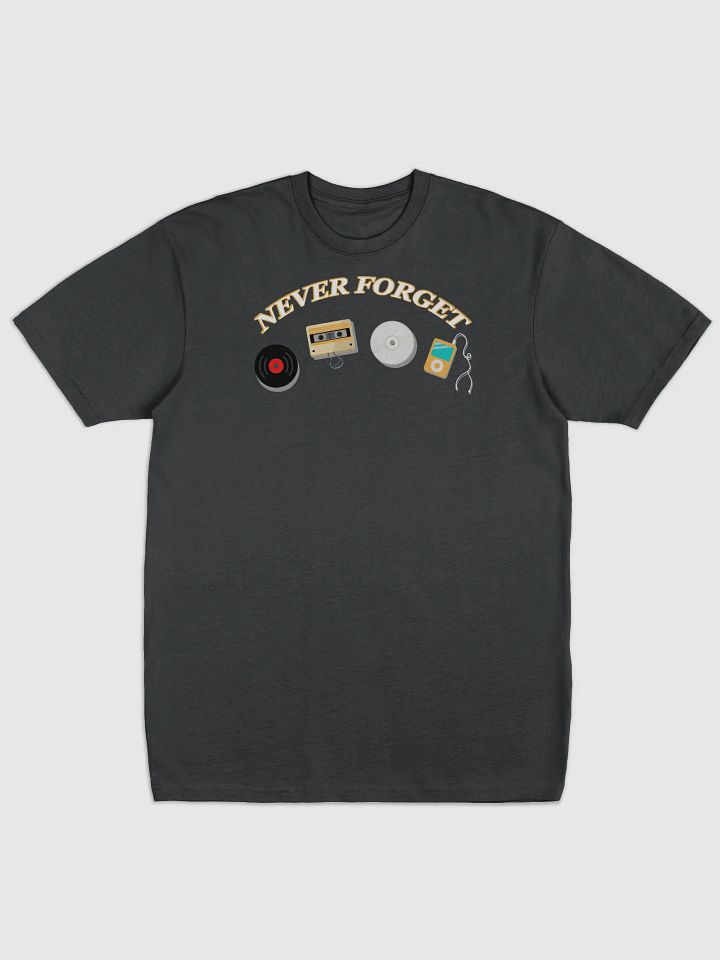 Vintage Music Formats Tee product image (1)