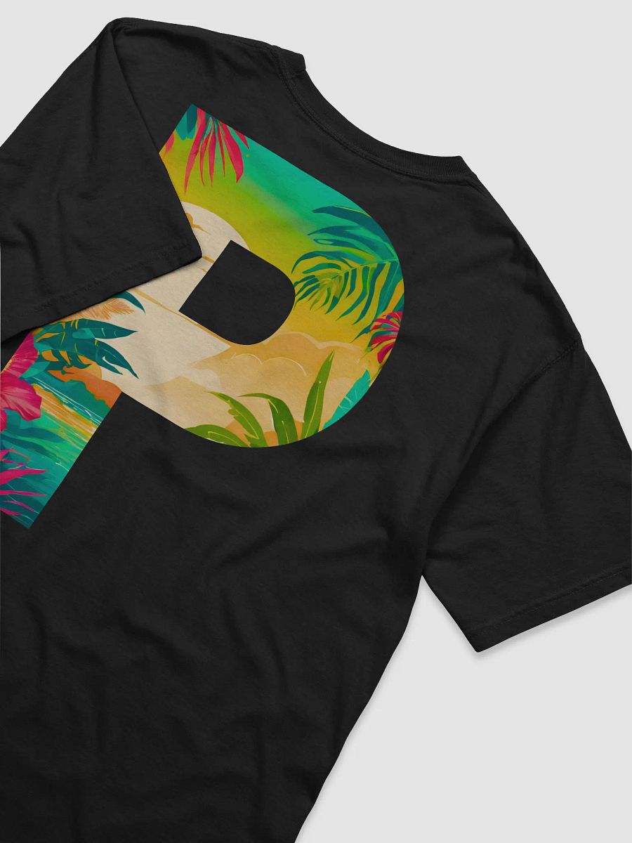 Tropical Sunset Paradise T-Shirt (Letter-P) product image (7)