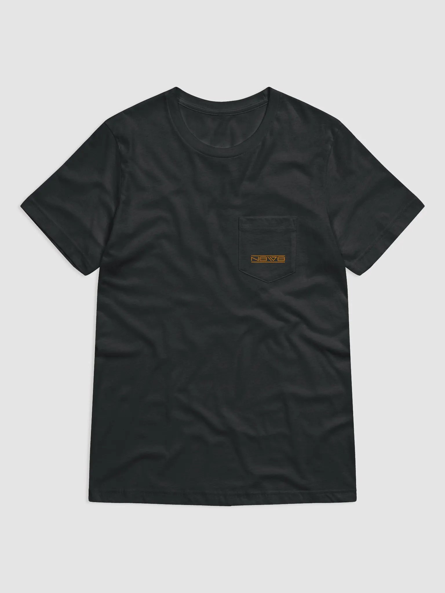 N8W8 Logo Orange Pocket T-Shirt product image (1)