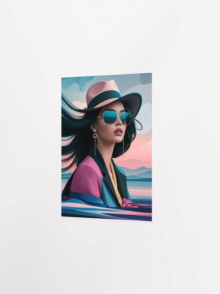 Abstract illustration of a Woman Poster - 30 product image (16)