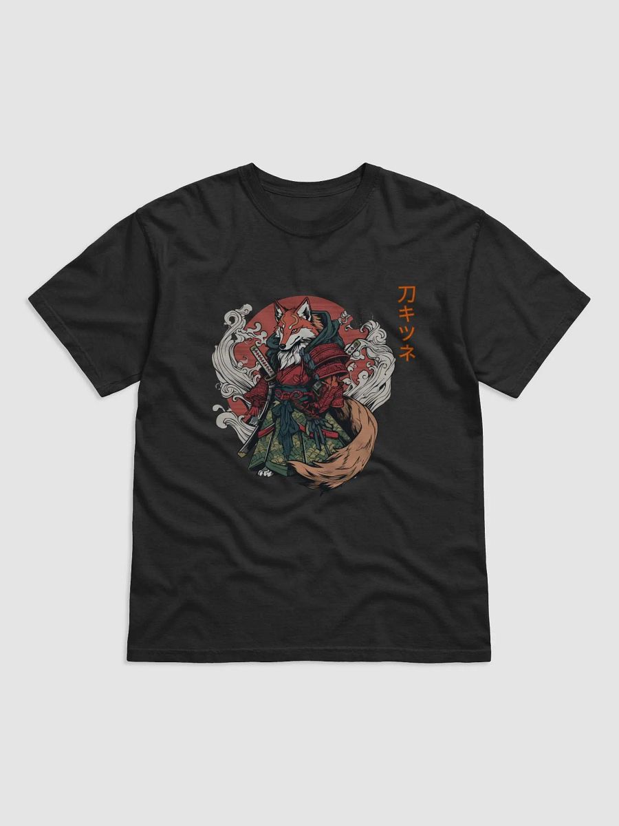 Red Fox Samurai Japanese Kitsune Art Vintage style product image (1)