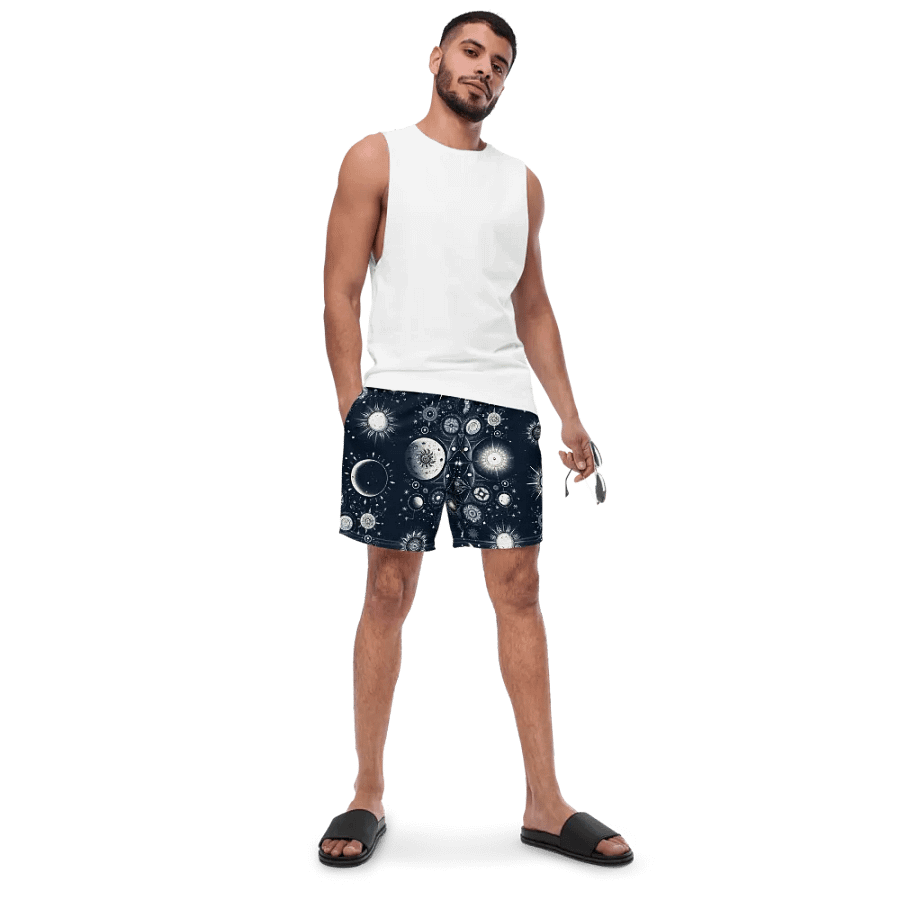 All-Over Print Swim Trunks product image (6)