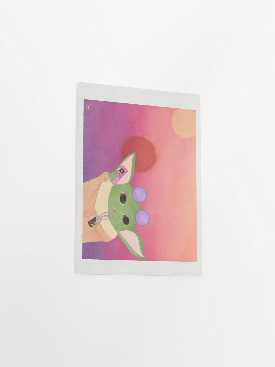 Grogu's Hot Girl Summer Print product image (3)