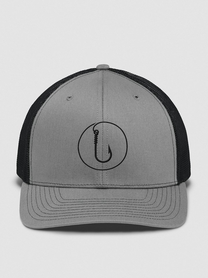 Hooked Hat – Minimal Fishing Hook Cap product image (10)