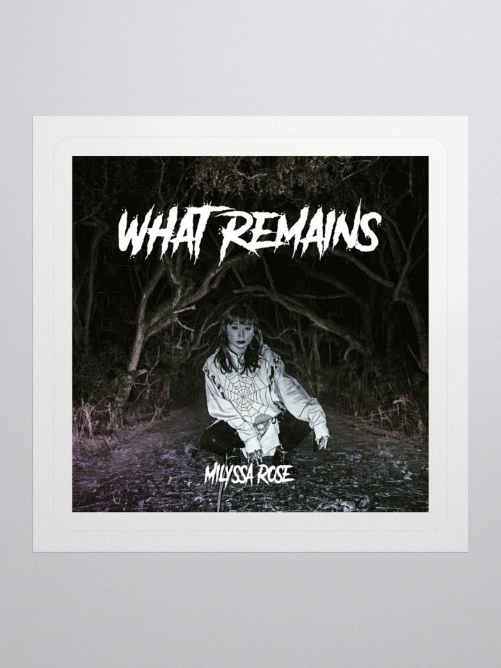 What Remains Official Single Sticker product image (1)