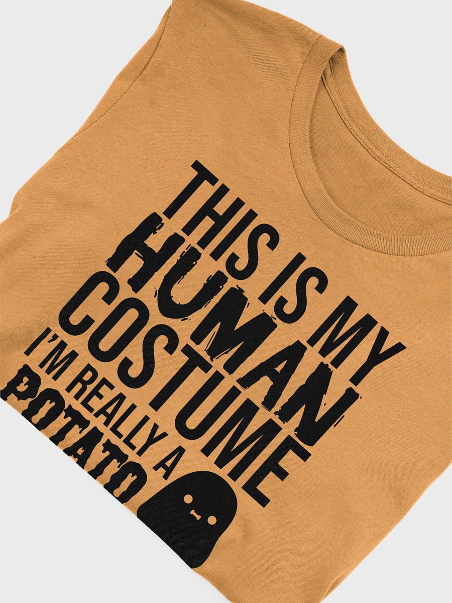 This Is My Human Costume I'm Really A Potato Funny Halloween T-Shirt product image (23)