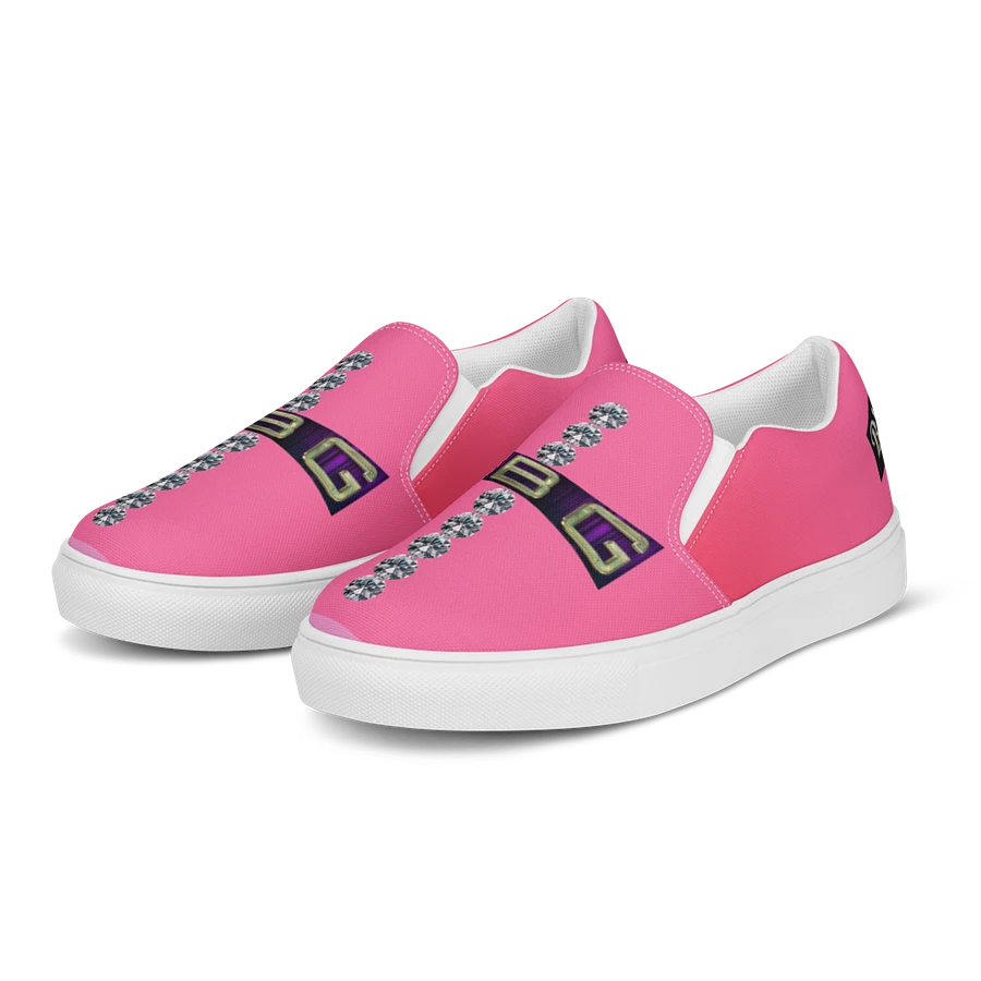 BBG Pink Diamond Cross Women's Slip On product image (2)