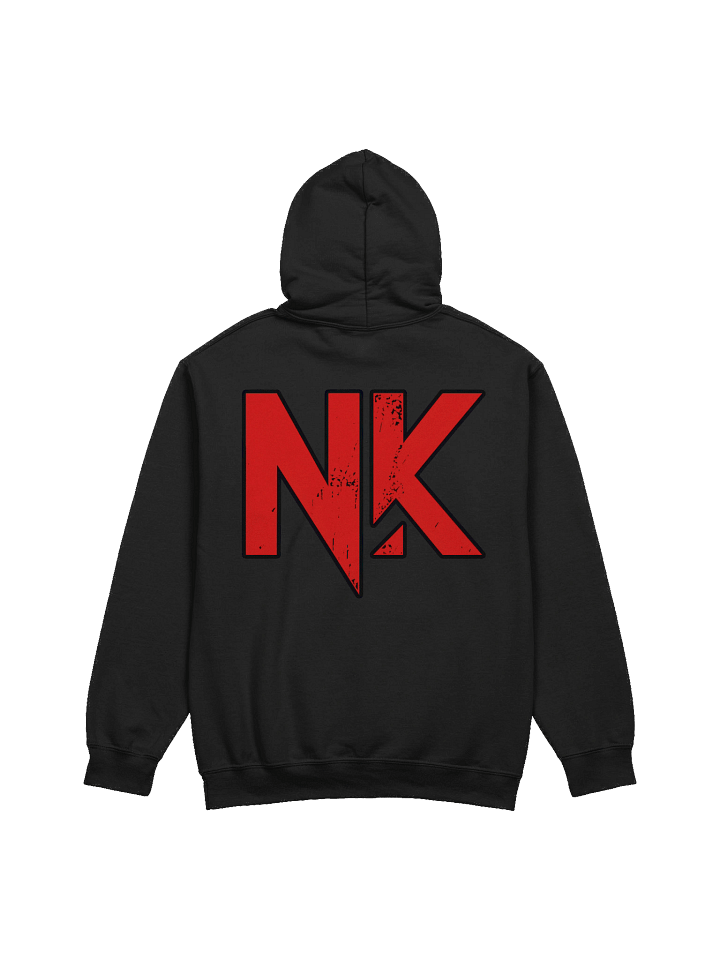 Distressed NK Red Design Hoodie product image (2)