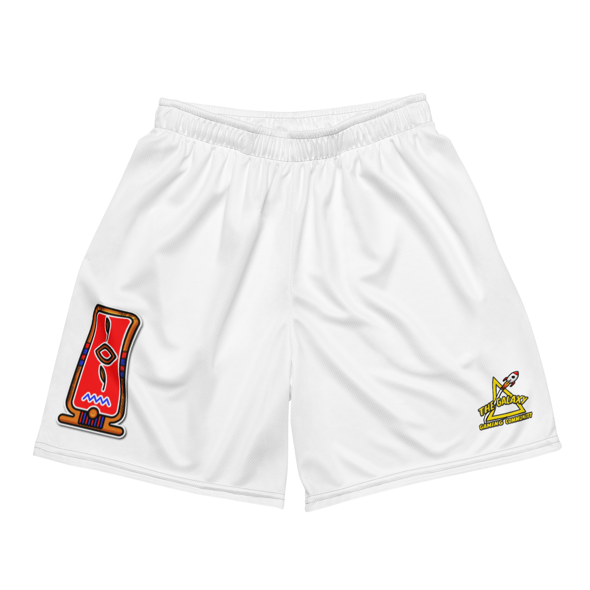 Galactic Rocket Unisex Mesh Shorts product image (2)