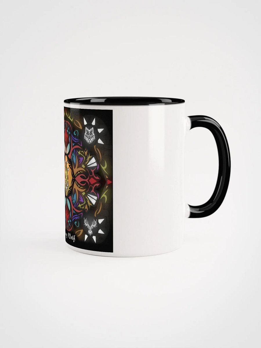 Crying Wolf Album Cover Black & White Mug product image (1)