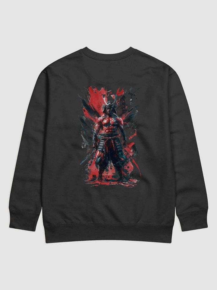 Samurai Warrior Red Splash Premium Sweatshirt product image (2)