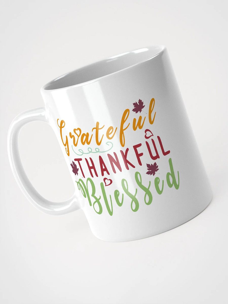 Grateful, Thankful, Blessed Mug product image (3)