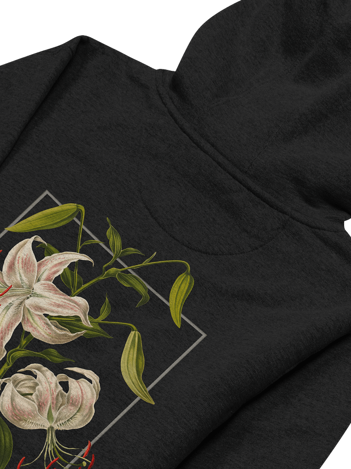 Japanese Lily Premium Adult Unisex Hoodie product image (2)