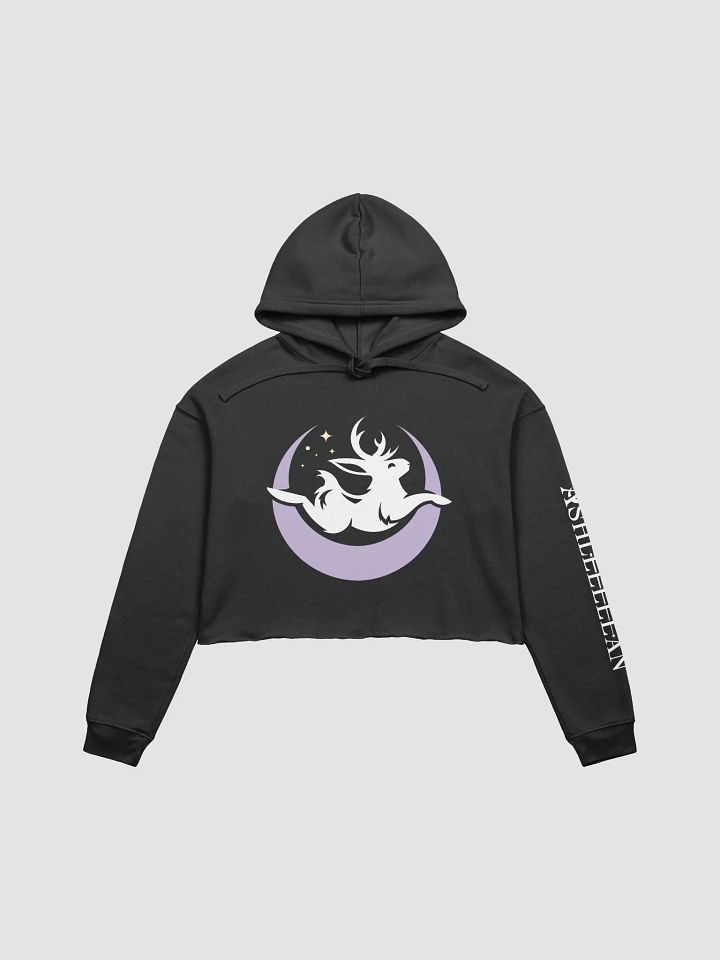 Moonbound Jackalope Crop Hoodie product image (1)