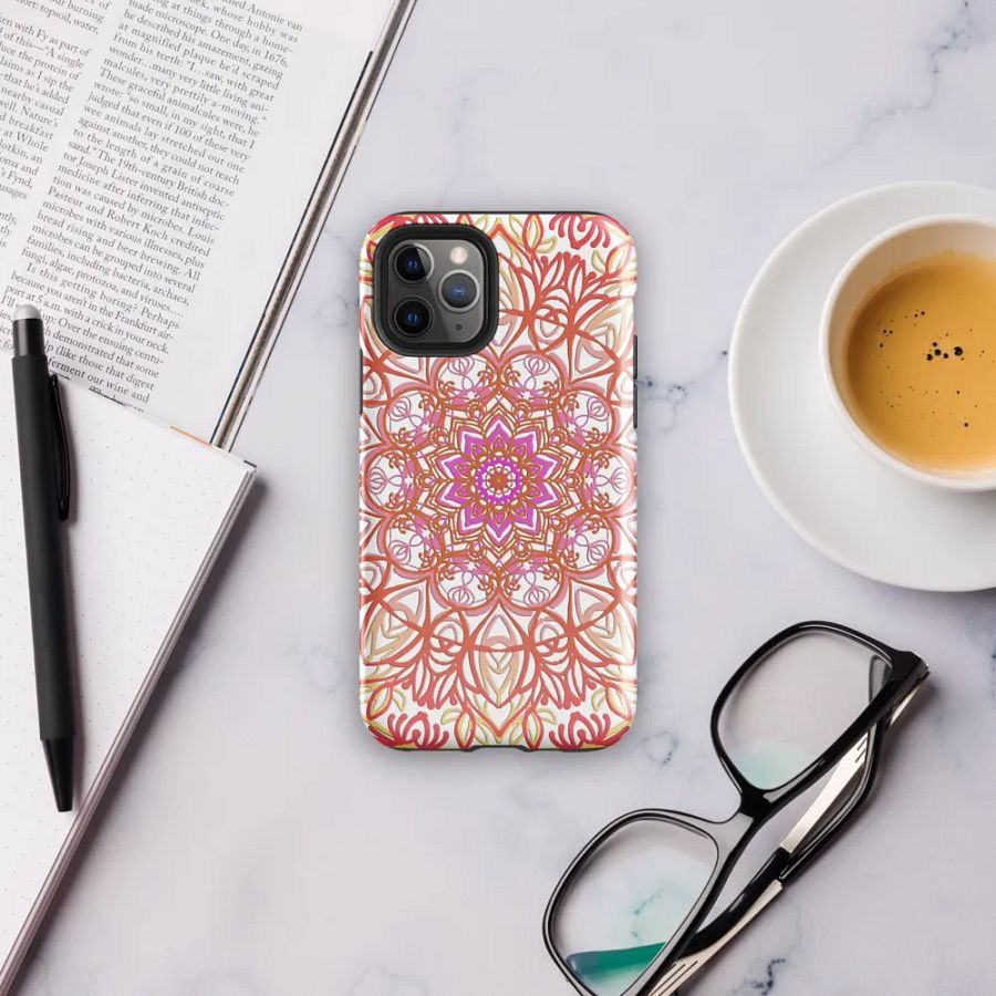 Radiant Mandala iPhone® Tough Case product image (6)