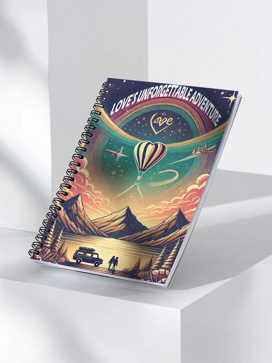 Colorful Wings Spiral Notebook product image (3)