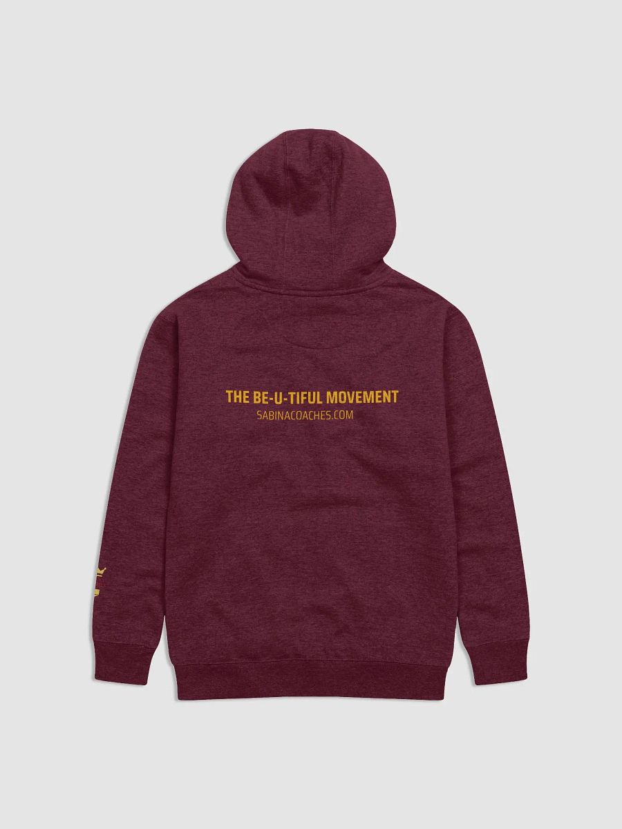 Hoodie Push Yourself_Burgundy_SC_logo product image (2)