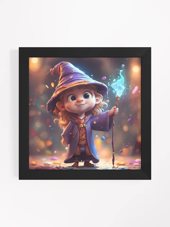 Framed Little Wizard Poster product image (1)