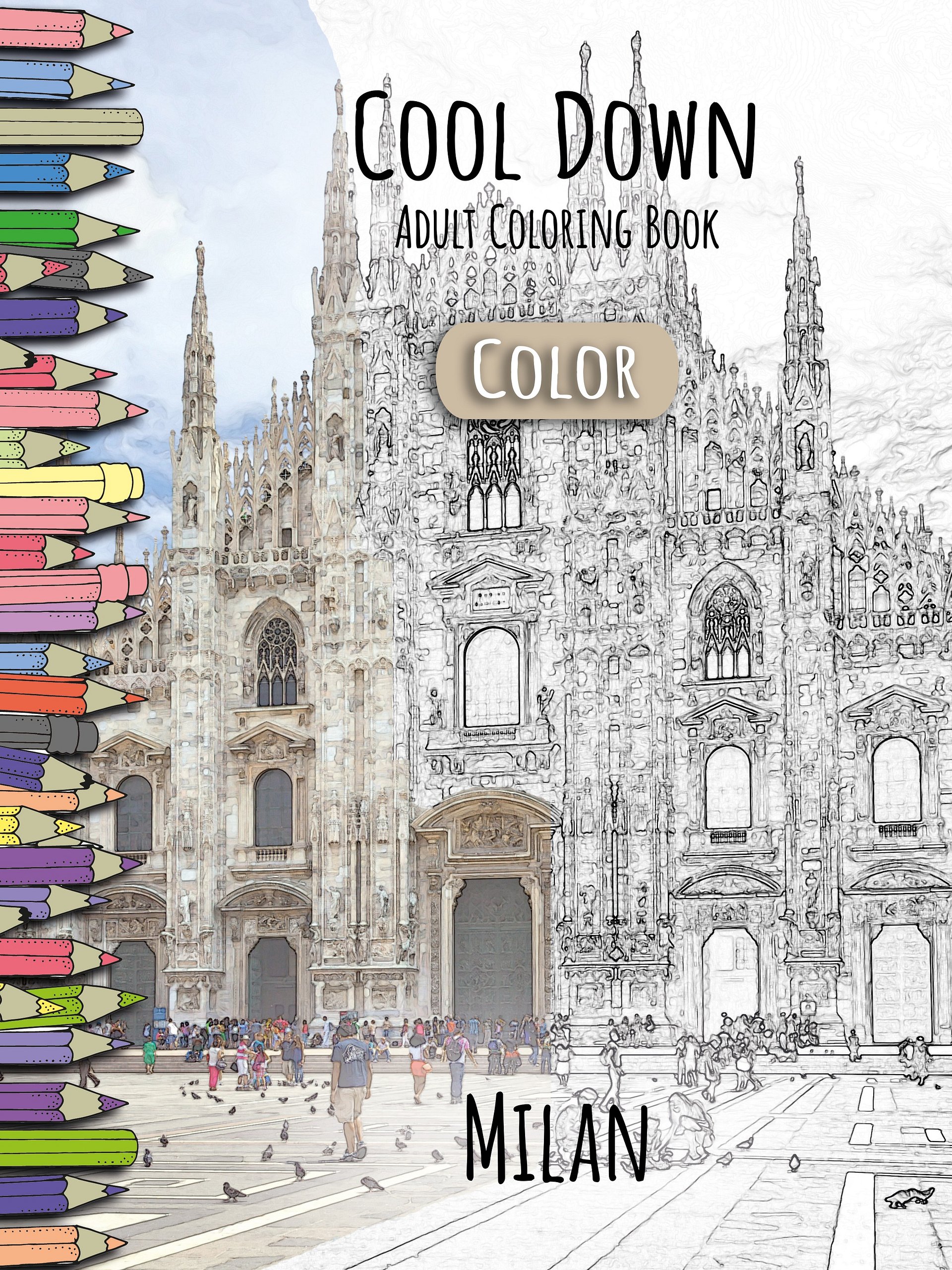 Cool Down [Color] | Adult Coloring Book: Milan product image (1)