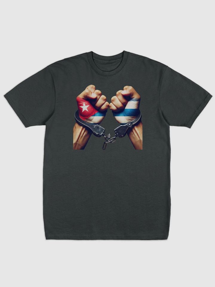 Freedom Fist Cuban Flag Men's Tee product image (1)