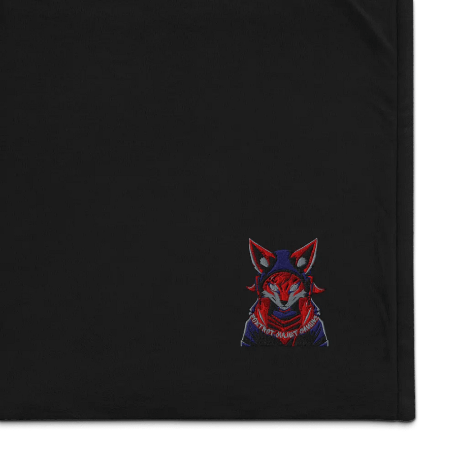 Fox sherpa blanket product image (1)