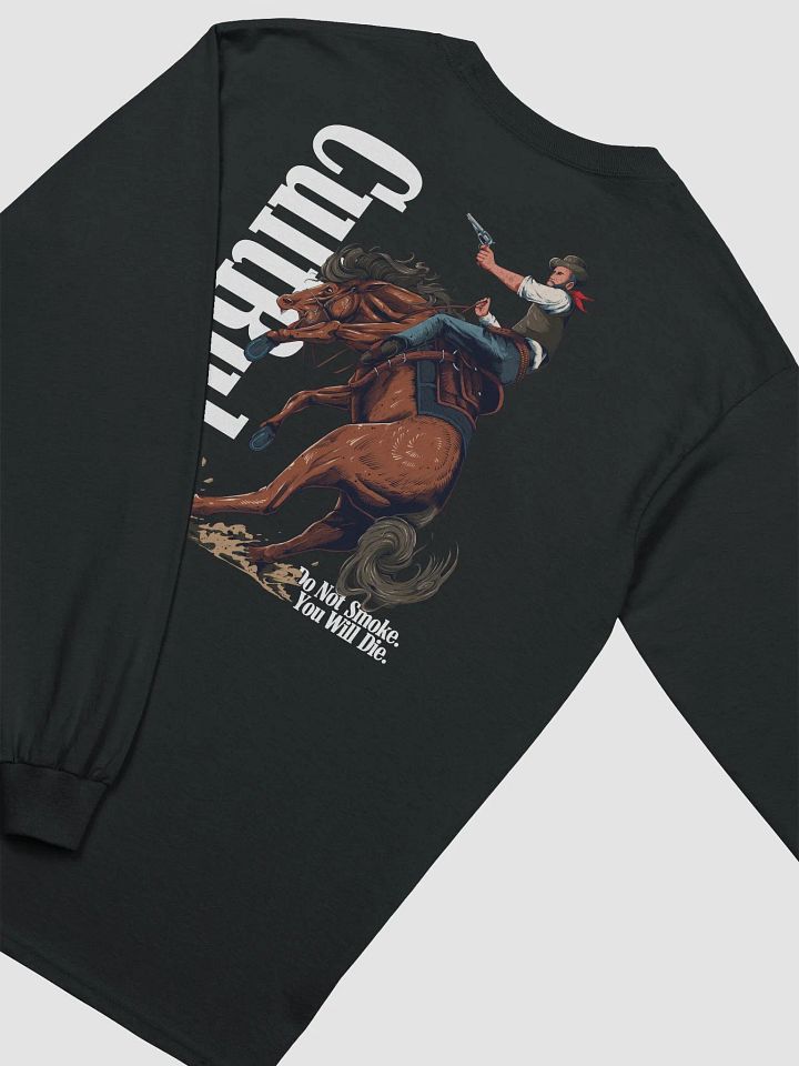 Do Not Smoke. You Will Die. - Black Long Sleeve product image (1)