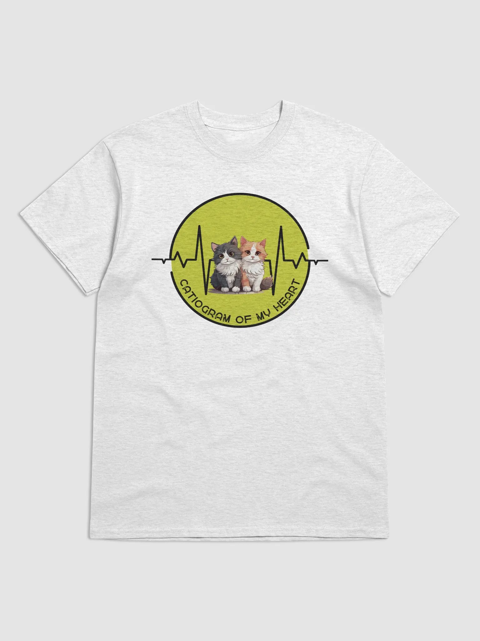 Catiogram Heartbeat T-Shirt product image (3)
