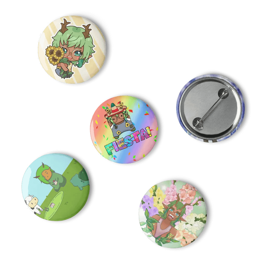 Whimsical Antlered Smiles Pin Set product image (15)