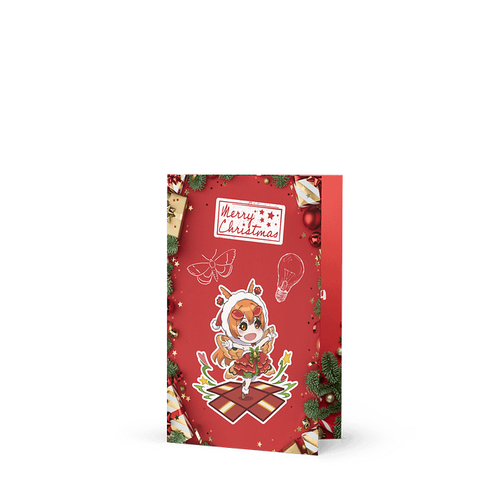 Open Present Physalia Christmas Card 2025 product image (1)