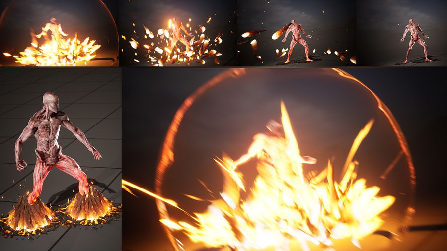 Taunt FX in Unreal Engine 5.4 Niagara product image (3)
