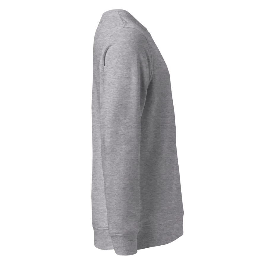 Embroidered Circle Crewneck (Gray) product image (6)
