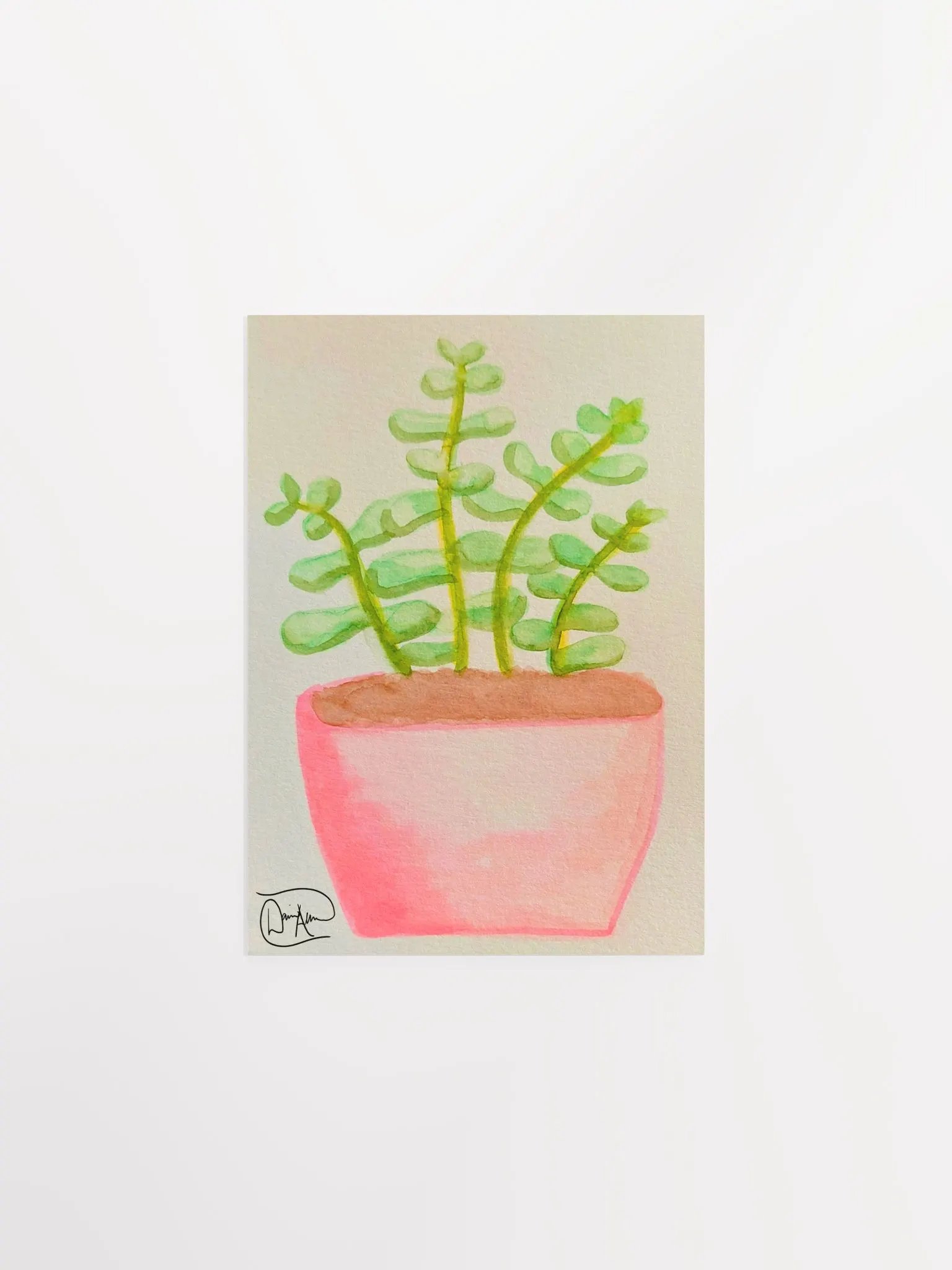 Robert Plant Jr. Jr. Watercolour Print product image (1)