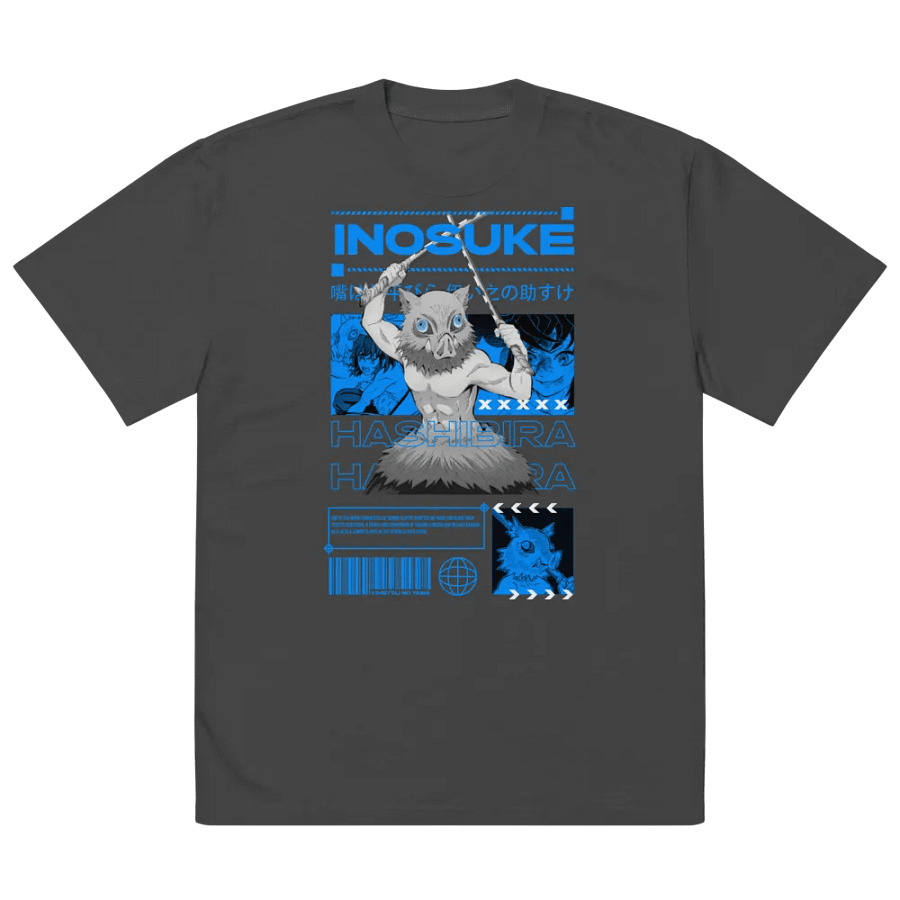 Inosuke Warrior Spirit Oversized Tee product image (3)