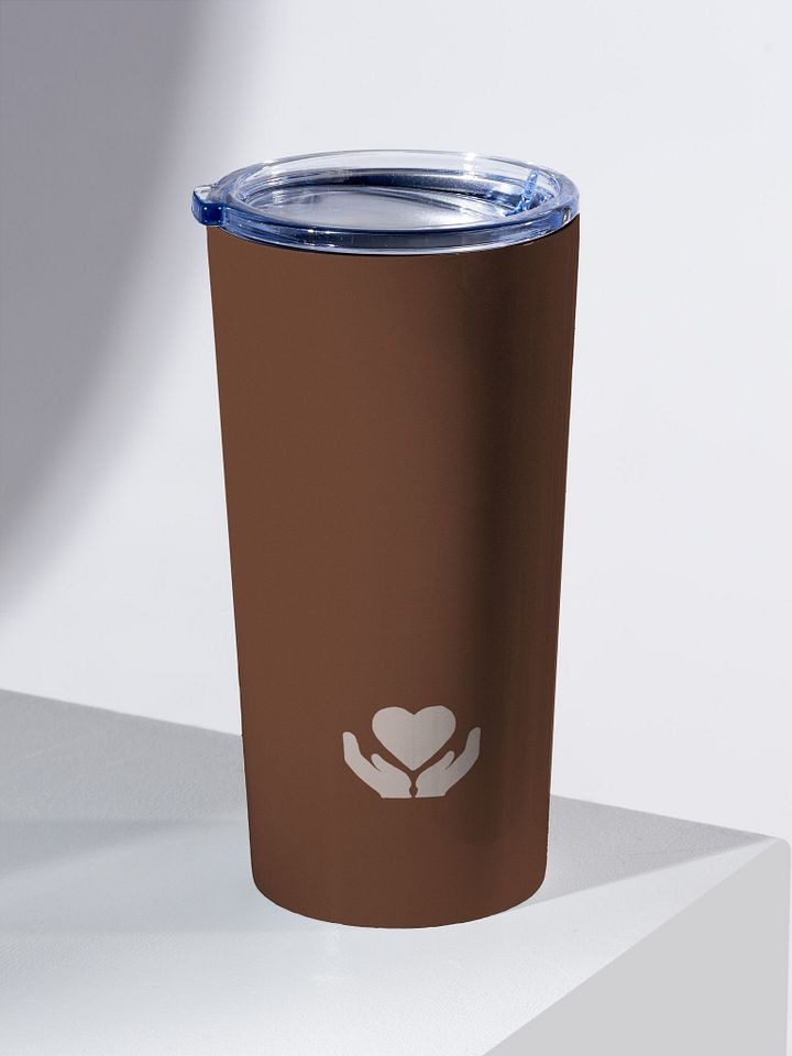 Aesthetic Brown 20oz Steel Tumbler product image (1)