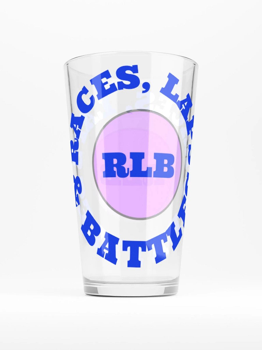 Races, Laps & Battles Pint Glass product image (2)