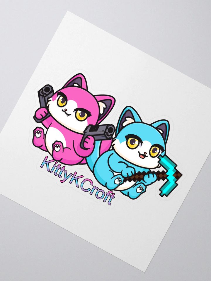 Gemini Kitty Sticker product image (6)