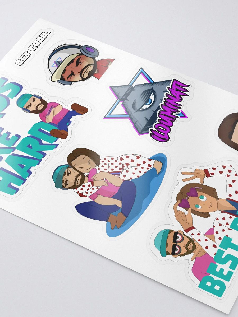 Ilouminati Multi-Sticker Sheet product image (3)