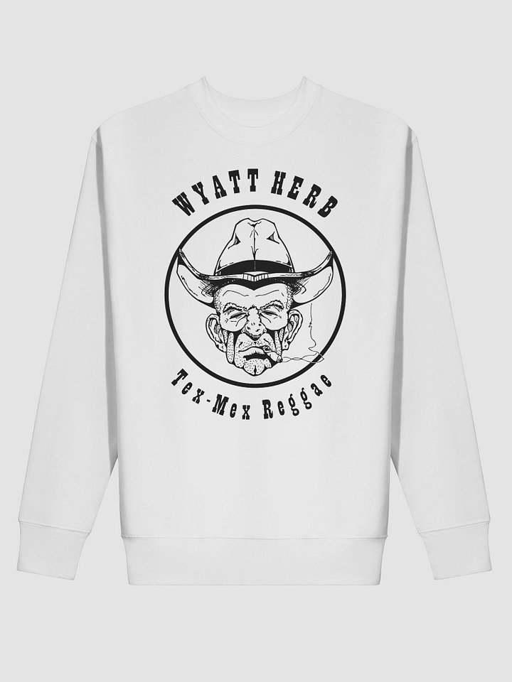 Wyatt Herb Tex Mex Reggae (sweatshirt) black on white product image (2)