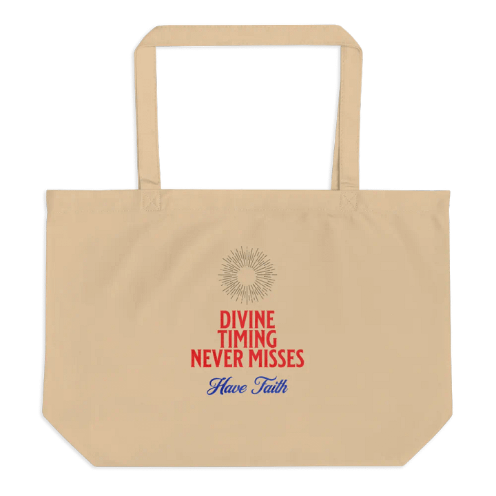 Divine Timing Eco-Friendly Tote product image (1)