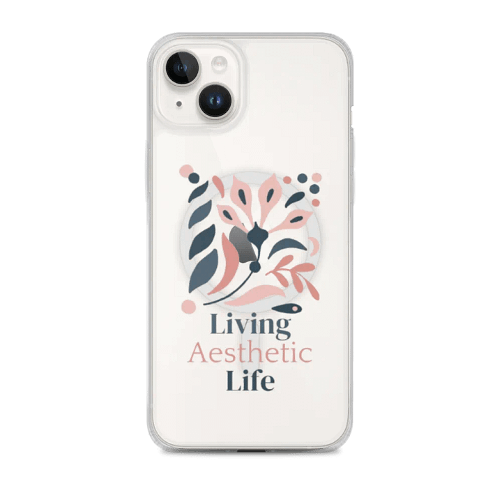 Aesthetic Floral MagSafe® iPhone® Clear Case product image (1)