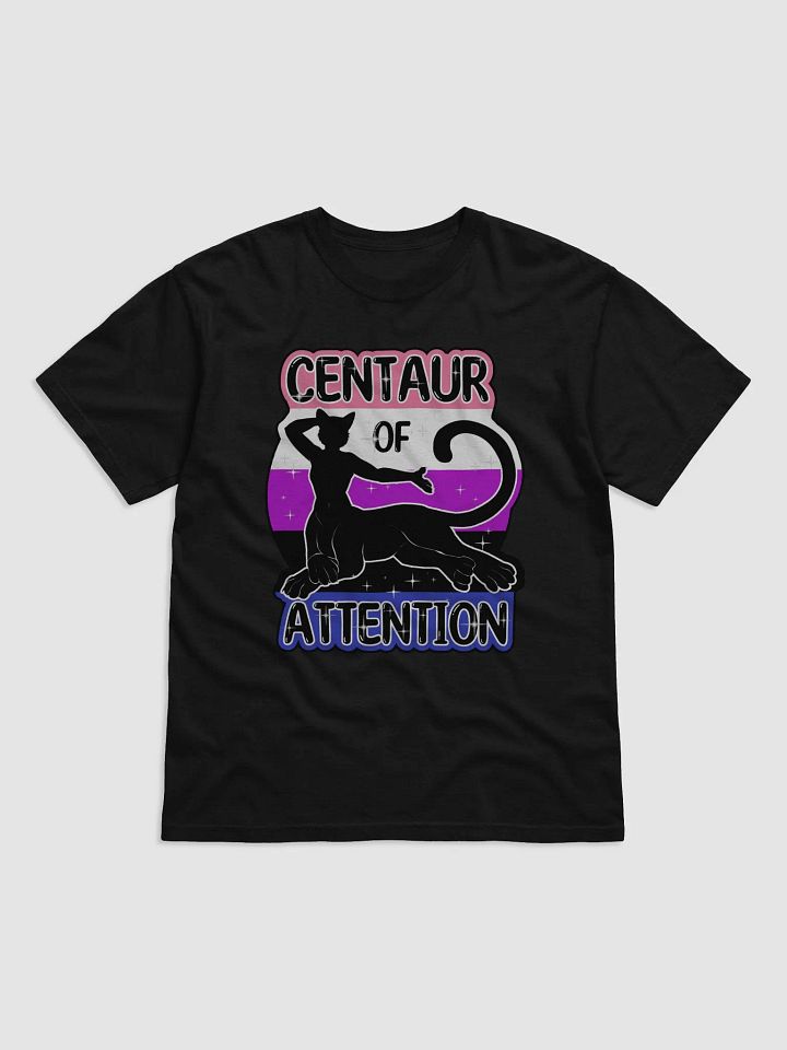 Genderfluid Pride Centaur of Attention Graphic Tee product image (1)