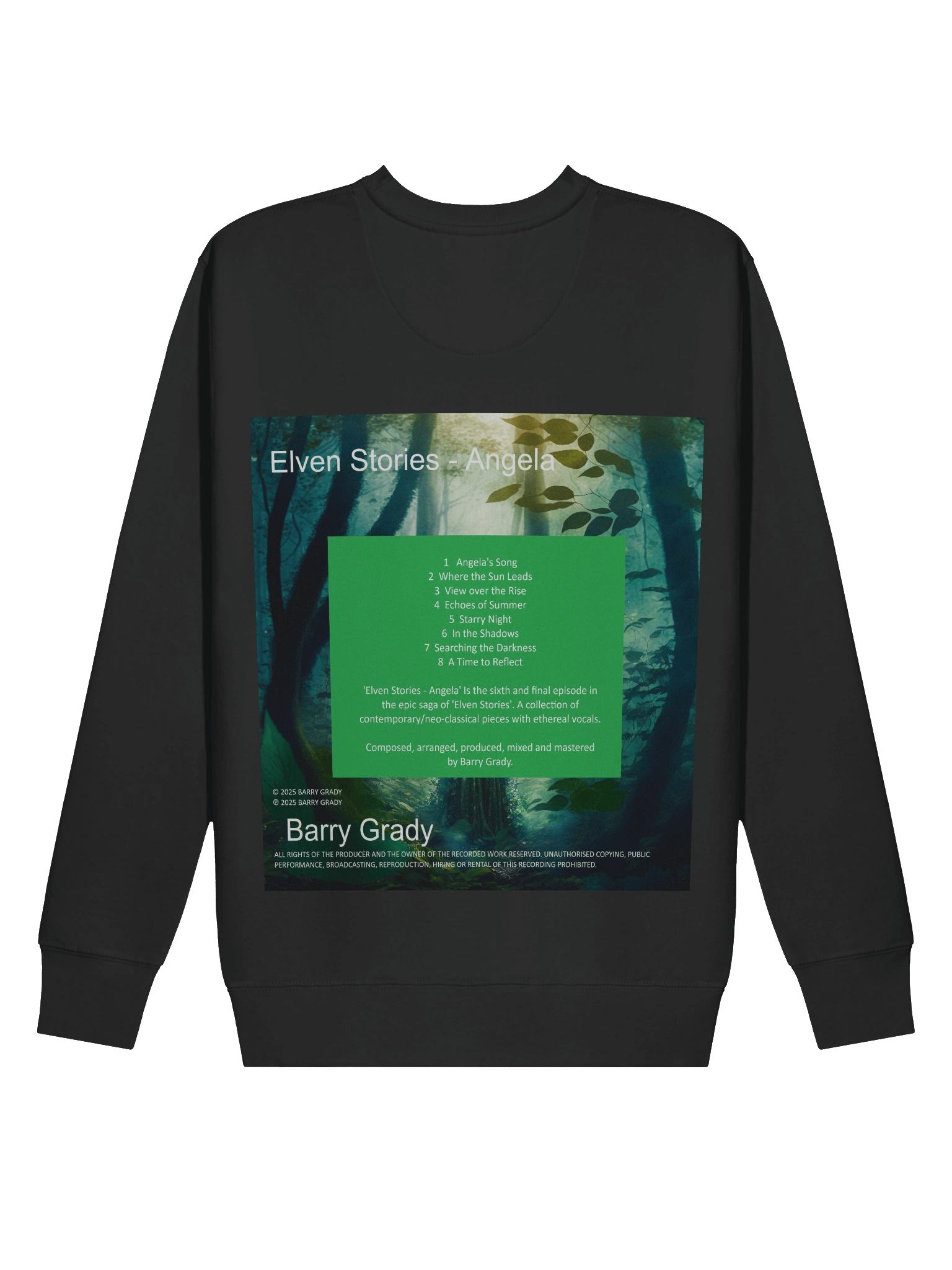'Elven Stories - Angela' Album Cover Premium Sweatshirt product image (45)