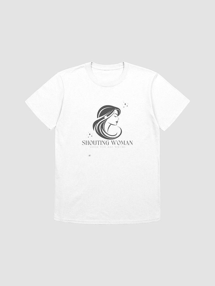 Shouting Woman Graphic Tee – Bold & Playful Statement Fashion product image (7)